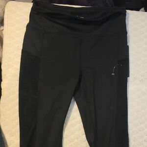 Bebe Black Sport Leggings